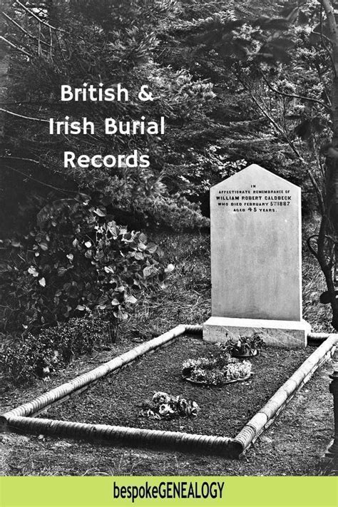 Where To Find British And Irish Burial Records Genealogy Sites Free