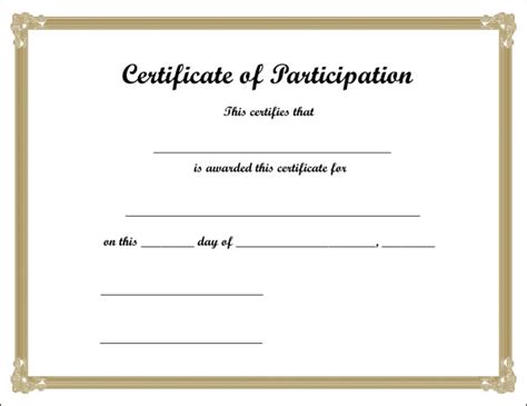 Free Printable Fill In Certificates Free Printable Christmas T