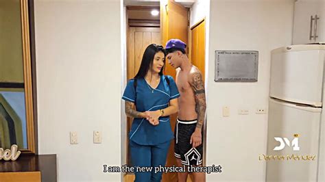 Pornhub The Physiotherapist Salome Gil Gives Me A Massage And