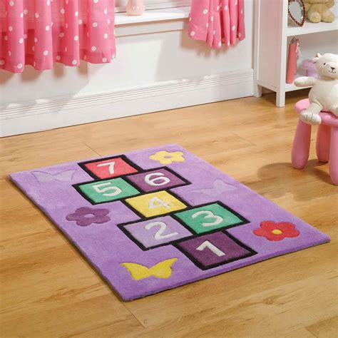 Play Hopscotch Rugs In Lilac Carpets For Kids Kids Rugs Contemporary