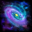 Icono de fondo negro galaxia espiral 463016 Vector en Vecteezy