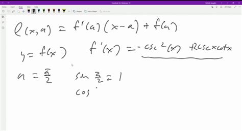 Solved Find All Points On The Curve Y Cotx