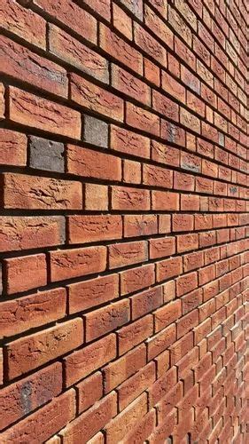 Clay Glossy Brick Wall Cladding Size 2x2 Feet600x600 Mm At Rs 26