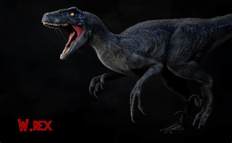 Blue Raptors Jurassic World By Wolfhooligans On Deviantart