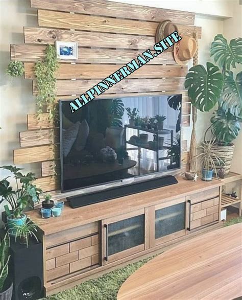 40 Best Rustic Tv Wall Decor Idea For Living Room Design Room Design