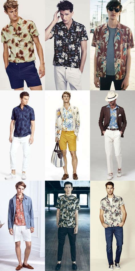 14 Best Tropical Men Fashion Images In 2020 Mens Outfits Mens Casual