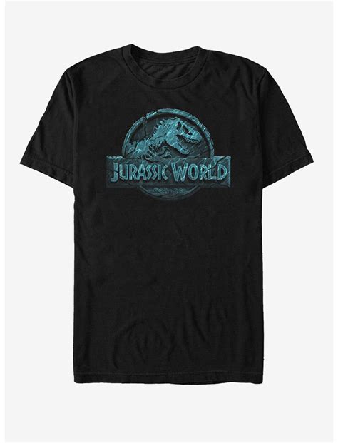 Jurassic World Fallen Kingdom Water Ripple Logo T Shirt Black Hot Topic