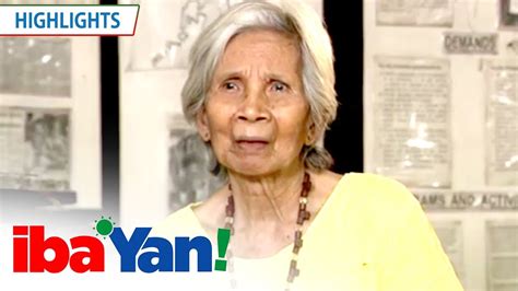 Fedencia Narrates Her Hardships As A Comfort Woman Iba Yan Youtube