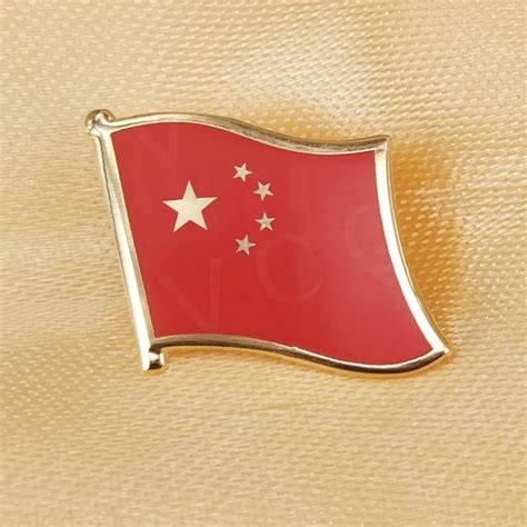 Soft Enamel China Flag Lapel Pins In Brooches From Jewelry