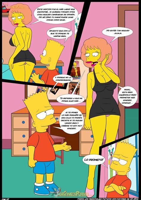 Comics Porno de Los Simpsons en Español Bart Simpson se folla a todas