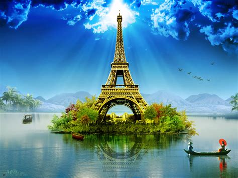 Free Download Eiffel Tower Wallpaper Cartoon Hd Wallpapers 1600x1200