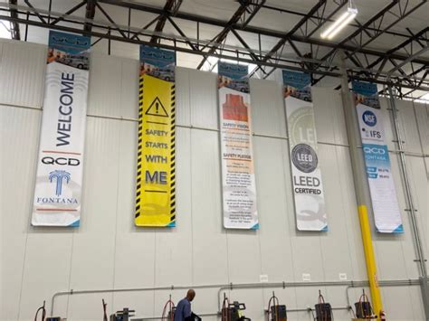 Warehouse Safety Banners In Fontana Ca Smart For Employees