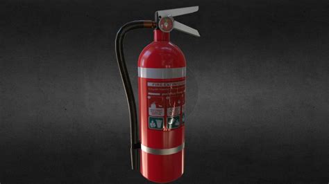 Fire Extinguisher Download Free 3d Model By Azzajess Azzajess