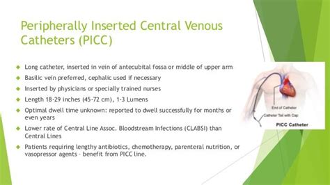 Peripherally Inserted Central Venous Catheters Picc Long Catheter