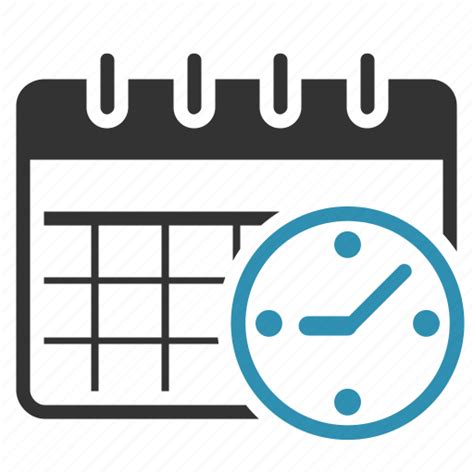 Calendar Clock Plan Schedule Icon