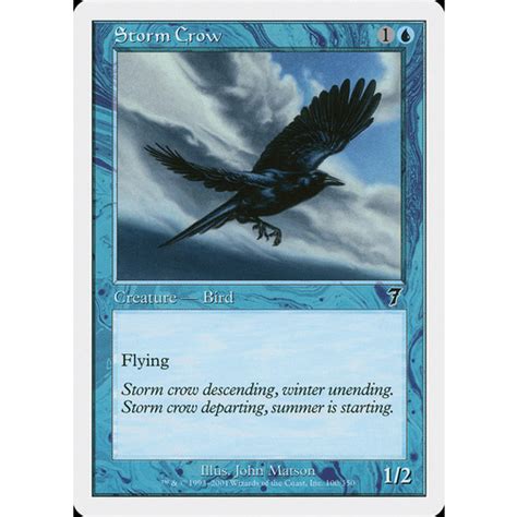 Storm Crow Foil 7ed Decked Out Gaming