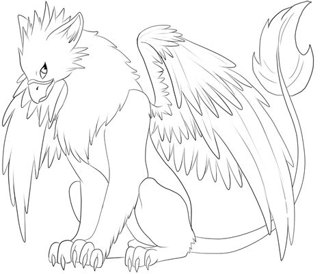 Griffon Base Coloring Pages