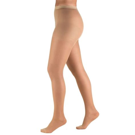 truform women s lites 15 20 mmhg thigh high support stocking