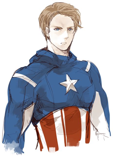 Captain America By Nairchan On Deviantart