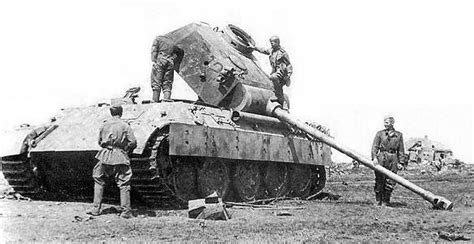 Blown Up Panther Ausf D Number 312 51st Panzer Battalion Kursk World