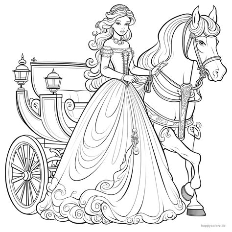 Ausmalbilder Pferd Mit Prinzessin Ausmalbilder Pferde