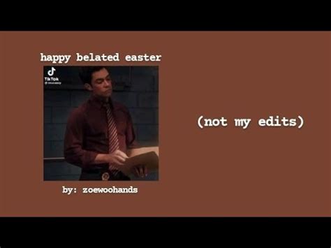Happy Belated Easter Youtube