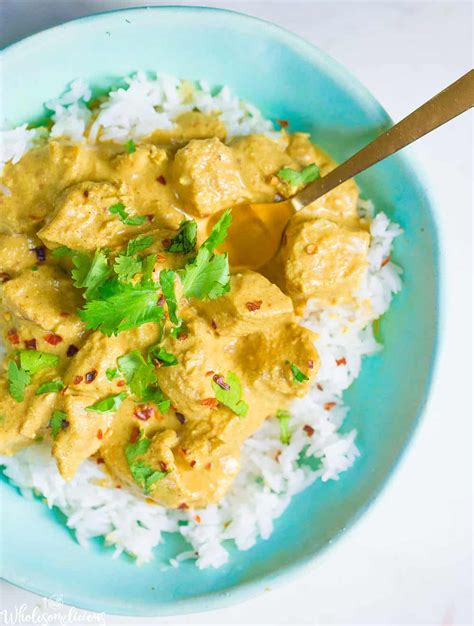 Slow Cooker Chicken Korma Wholesomelicious Slow Cooker Chicken Korma