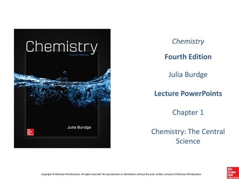 Chemistry The Central Science Ppt Download