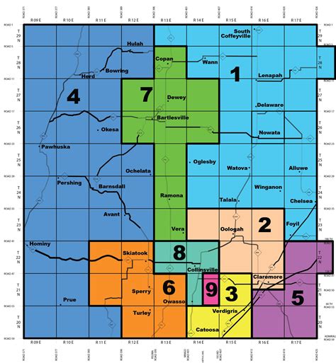 Board Of Trustees And District Map Vvec