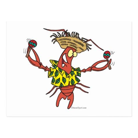 Funny Calypso Lobster Postcard Zazzle