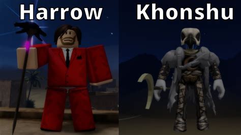 Roblox Moon Knight Showcasing Harrow And Khonshu 2022 Youtube