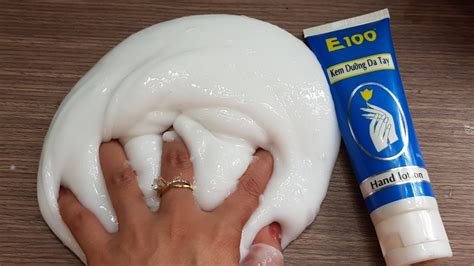 Water Hand Lotion Slime Diy Hand Lotion Water Slime Youtube