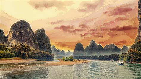 Li River Wallpaper