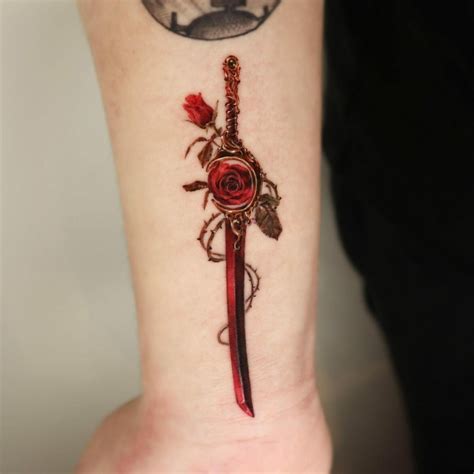 101 Best Sword And Rose Tattoo Ideas That Will Blow Your Mind Outsons