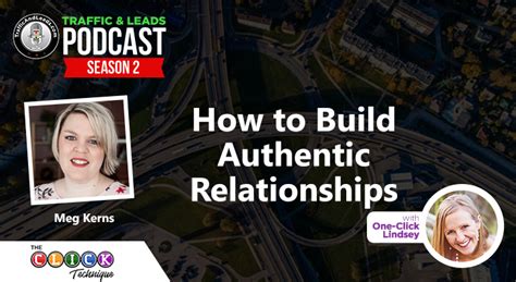 How To Build Authentic Relationships With Meg Kerns