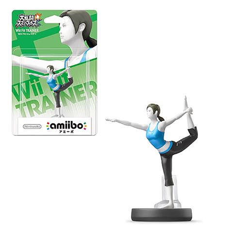 Nintendo Wii Fit Trainer Amiibo Super Smash Bros Series For Wii U