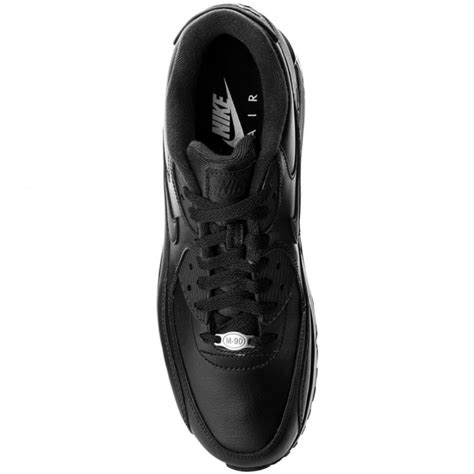 Nike Nike Air Max 90 Leather Black Black N26 302519 001 Mens