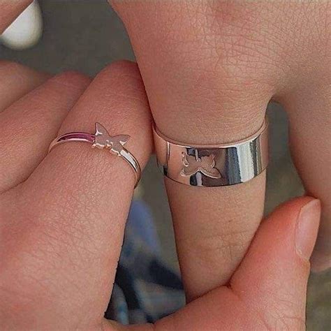 Matching Necklaces For Couples Matching Rings Ring Settings Types Index Finger Rings