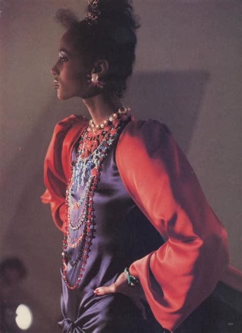 When Supermodels Ruled The World Vogue Uk 1980 Model Iman Iman