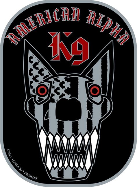 American Alpha K9 Skull · Alpha K 9 Designs Llc · Online Store Powered