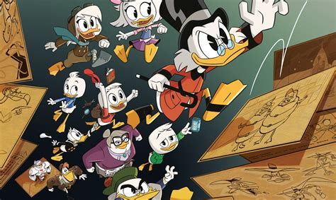 Artstation Ducktales Comics Reboot 2017 Ph