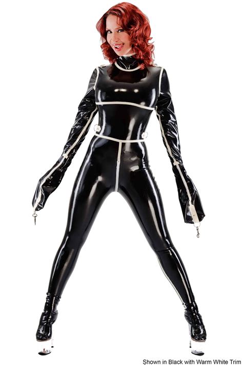 beauchamp latex catsuit standard sizes and bespoke see add your personalisation for bespoke