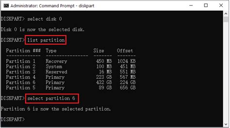 How To Create Or Delete Partitions Using Command Prompt