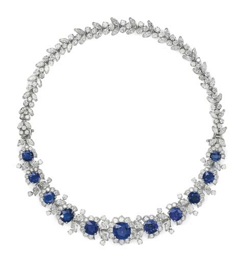 The Nightly Necklace Van Cleef And Arpels Sapphire Necklace