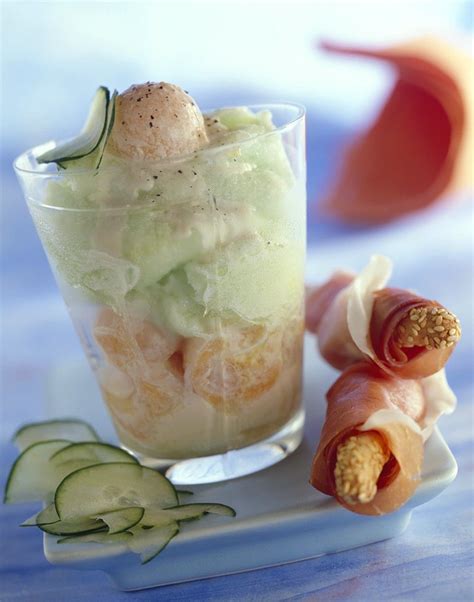 Sweet Melon And Savory Cucumber Sorbet Recipe Eat Smarter Usa