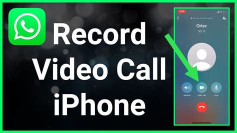 how to record a whatsapp video call iphone youtube