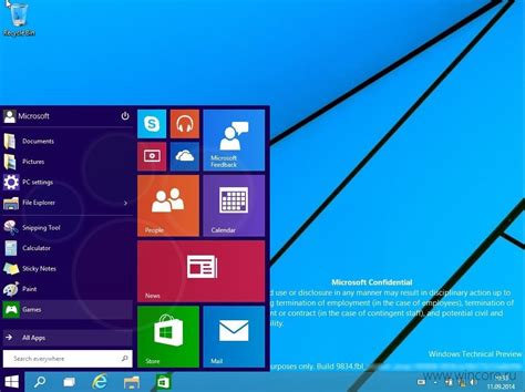 Windows Technical Preview будет опубликована в первых числах октября