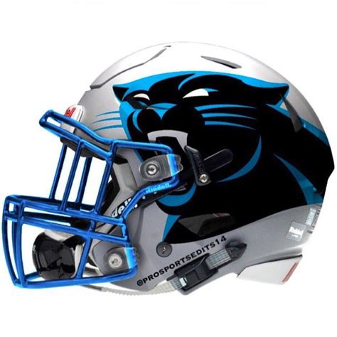 Carolina Panthers Concept Design Nfl Football Helmet Sick Nfl Concept