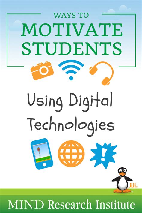 How Teachers Can Use Digital Technologies To Motivate Students And