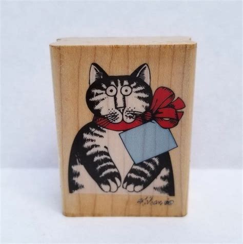 B Kliban Cat For You Rubber Stampede Stamp Very Rare Bkliban 090 D For